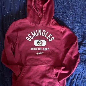 Nike Maroon FSU Seminoles Athletic Dept. Hoodie SIZE L